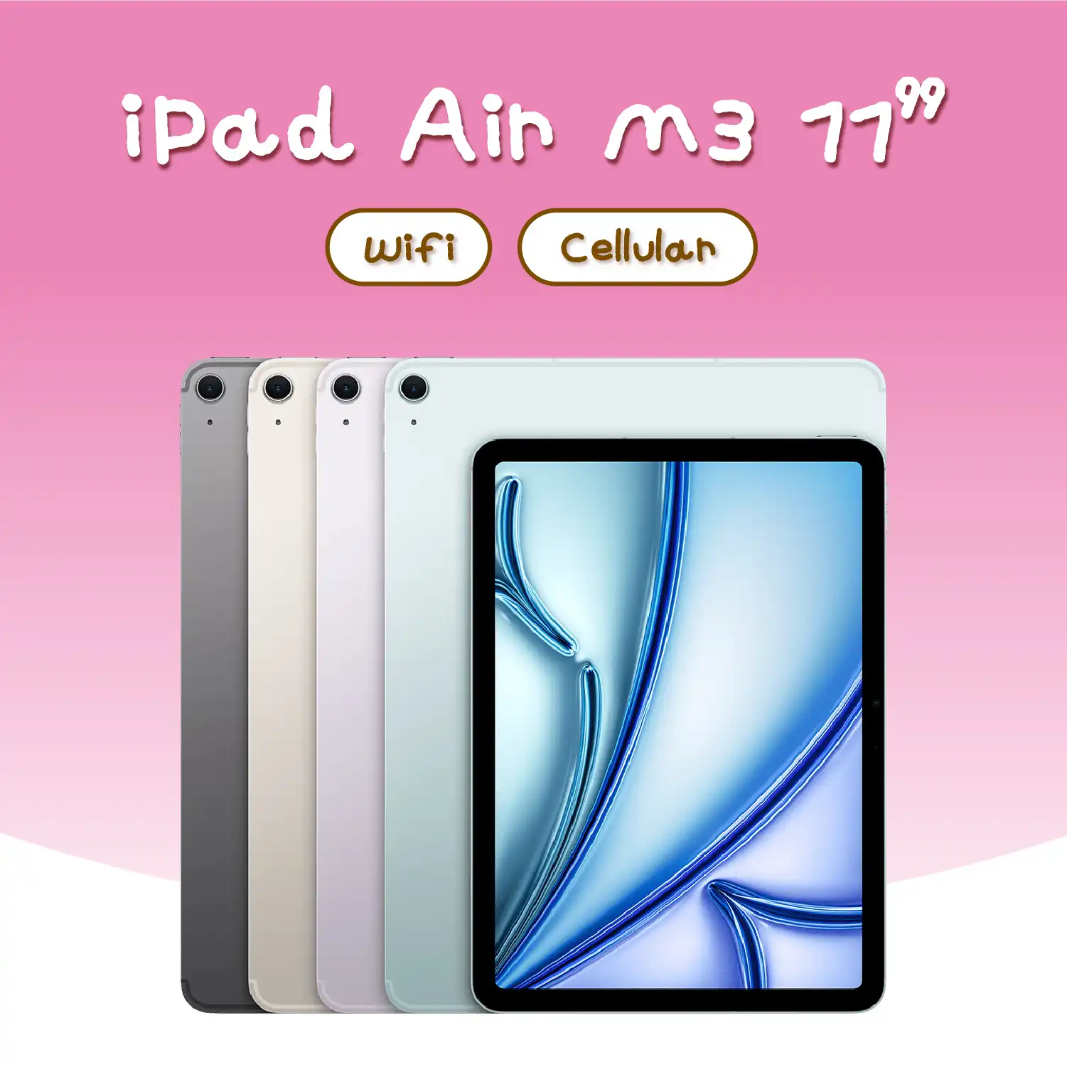 iPad Air 11" (M3) Wifi+Cellular